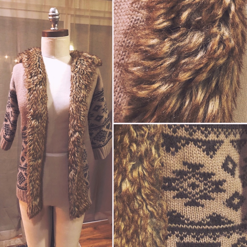 Fake Fur Forever 21 Sweater